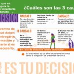 ¿Cuáles son las 3 causales?